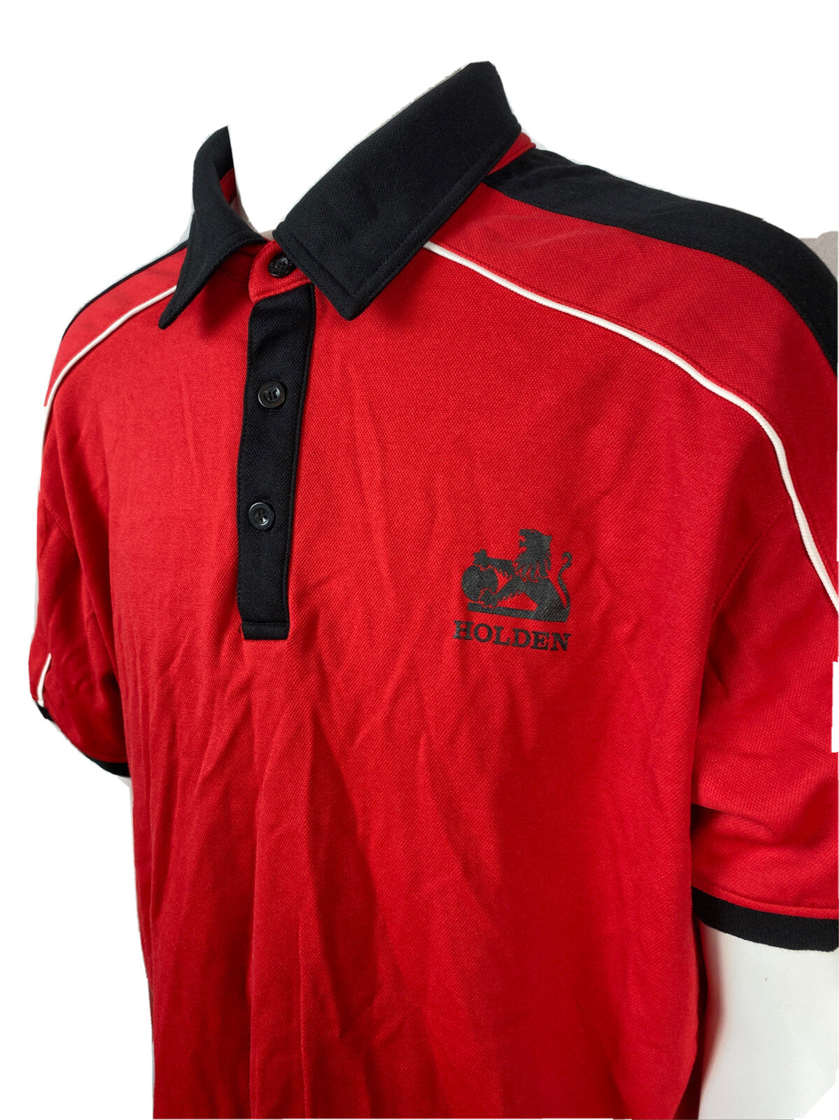 Holden Short Sleeve Polo Shirt Size Large In Good Condition F421