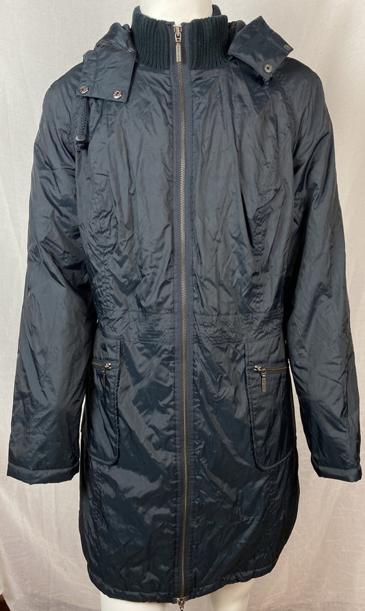 More & More Water Proof Black Long Sleeve Jacket Size 42/ XL New With Tags F435