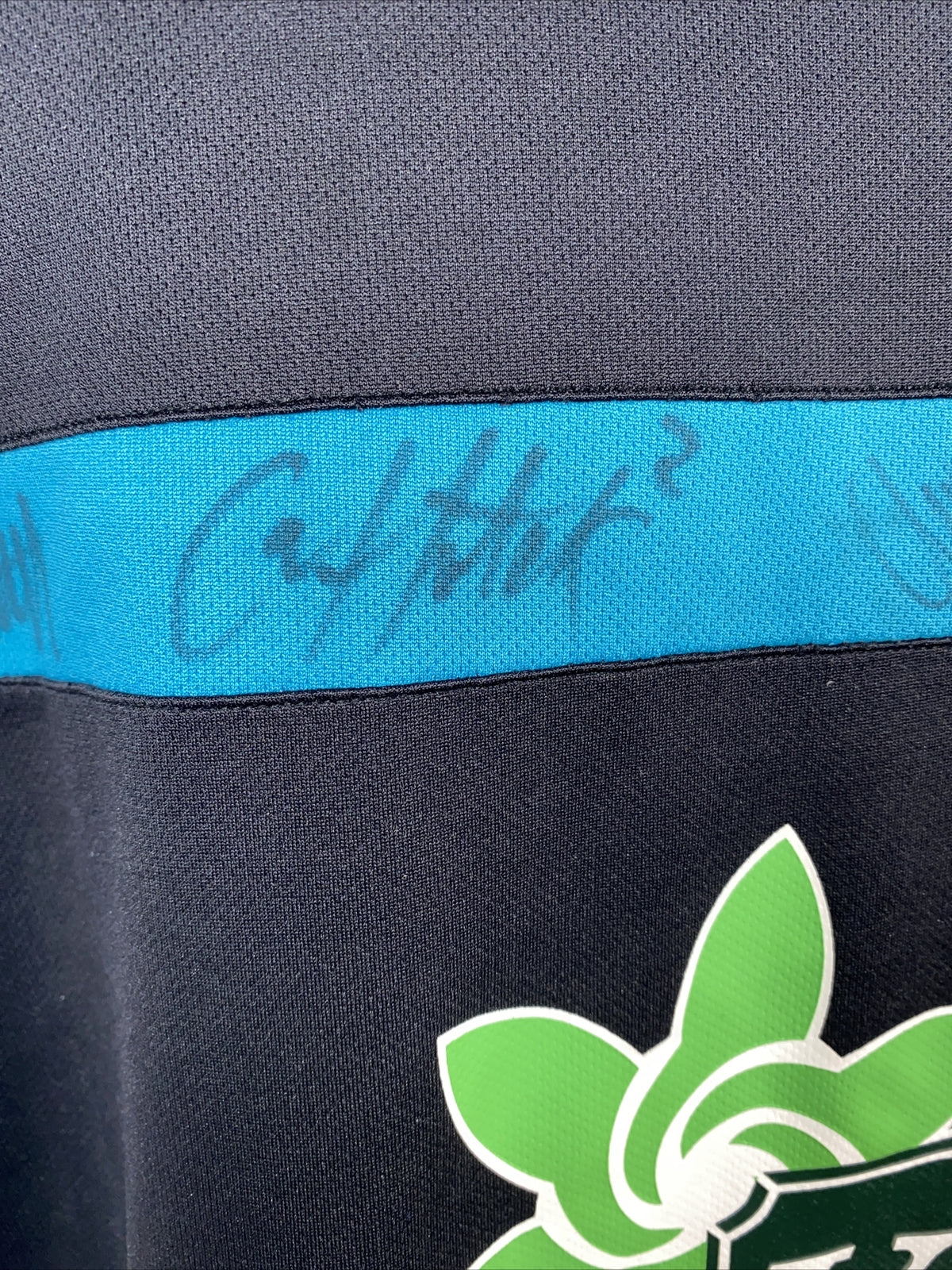AFL Port Adelaide Autographed Tank Top Jersey Size XXXL UNAUTHENTICATED F220
