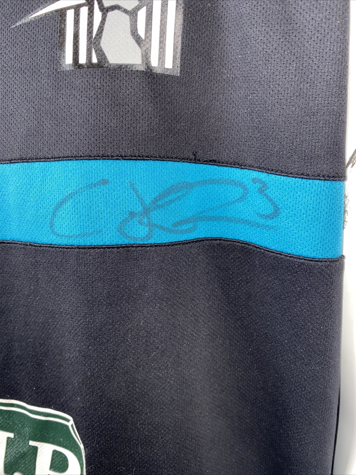 AFL Port Adelaide Autographed Tank Top Jersey Size XXXL UNAUTHENTICATED F220