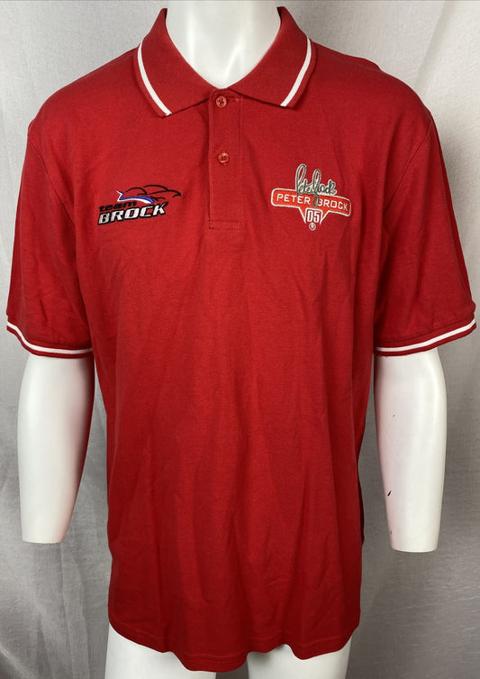 Peter Brock Short Sleeve Polo Shirt Size M New With Tags F458