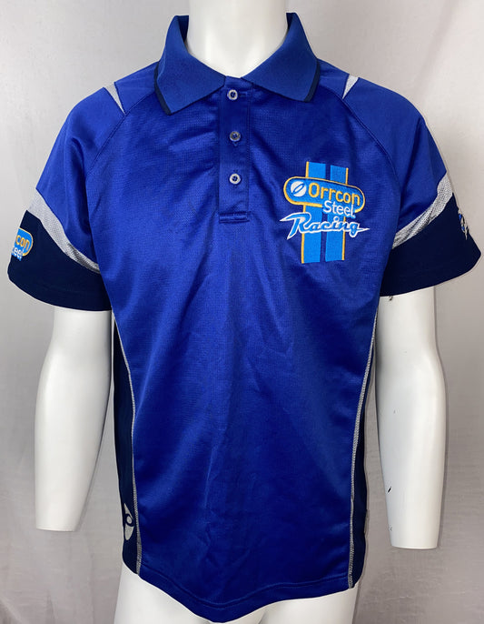 Ford Orrcon Steel Racing Team Autographed Polo Shirt Size M UNAUTHENTICATED F166