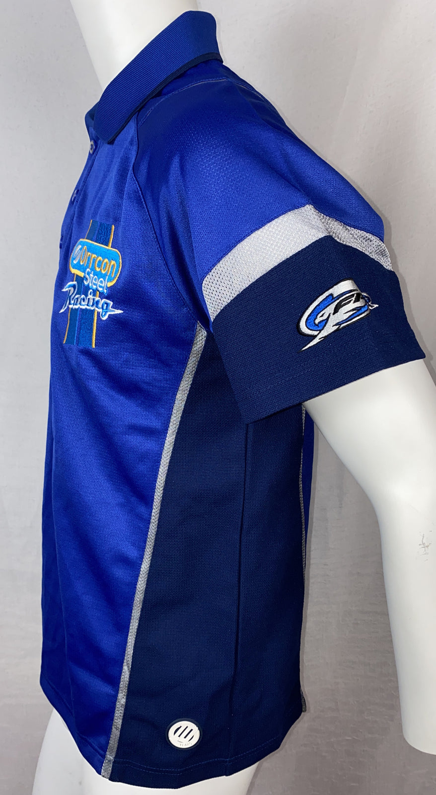 Ford Orrcon Steel Racing Team Autographed Polo Shirt Size M UNAUTHENTICATED F166