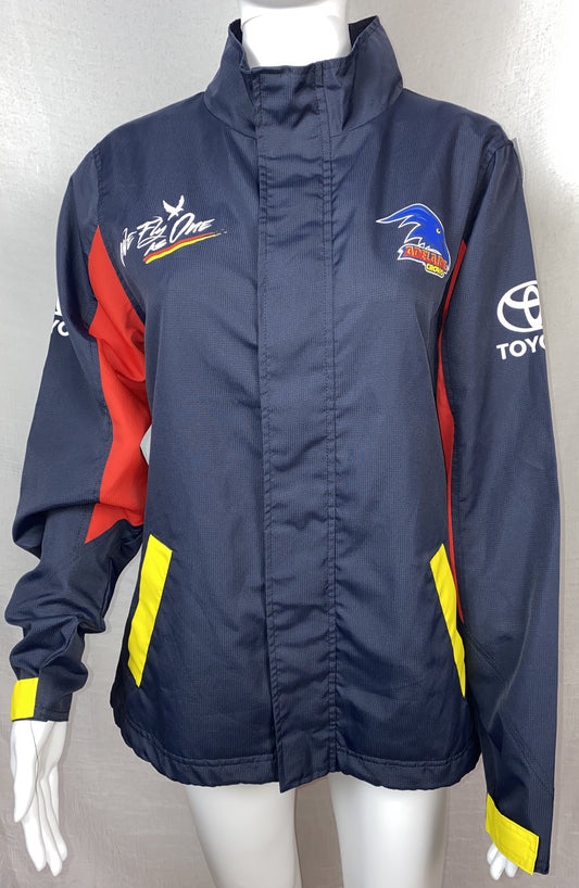 AFL Crows Long Sleeve Jacket Size 10 In Good Condition #1763