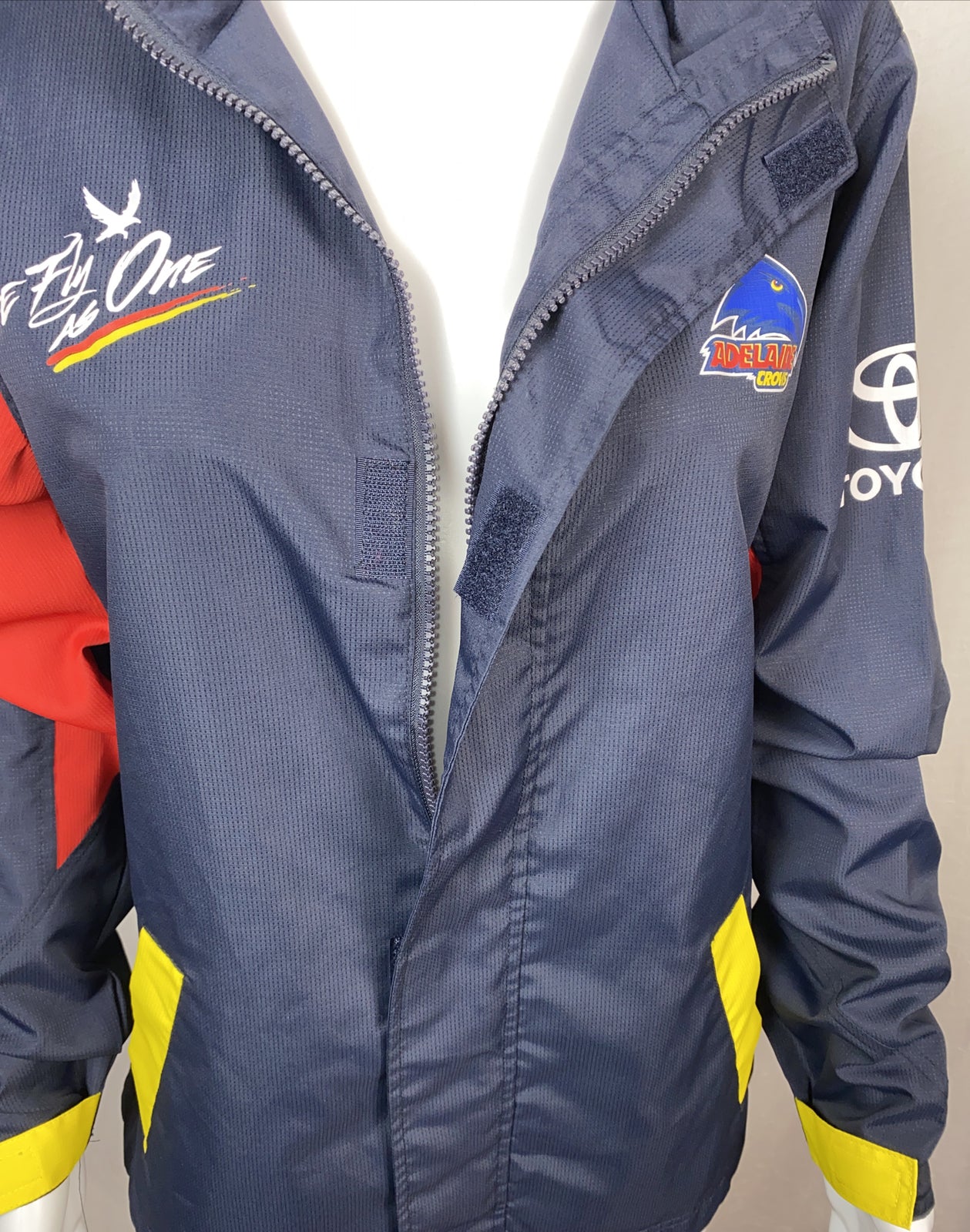 AFL Crows Long Sleeve Jacket Size 10 In Good Condition #1763