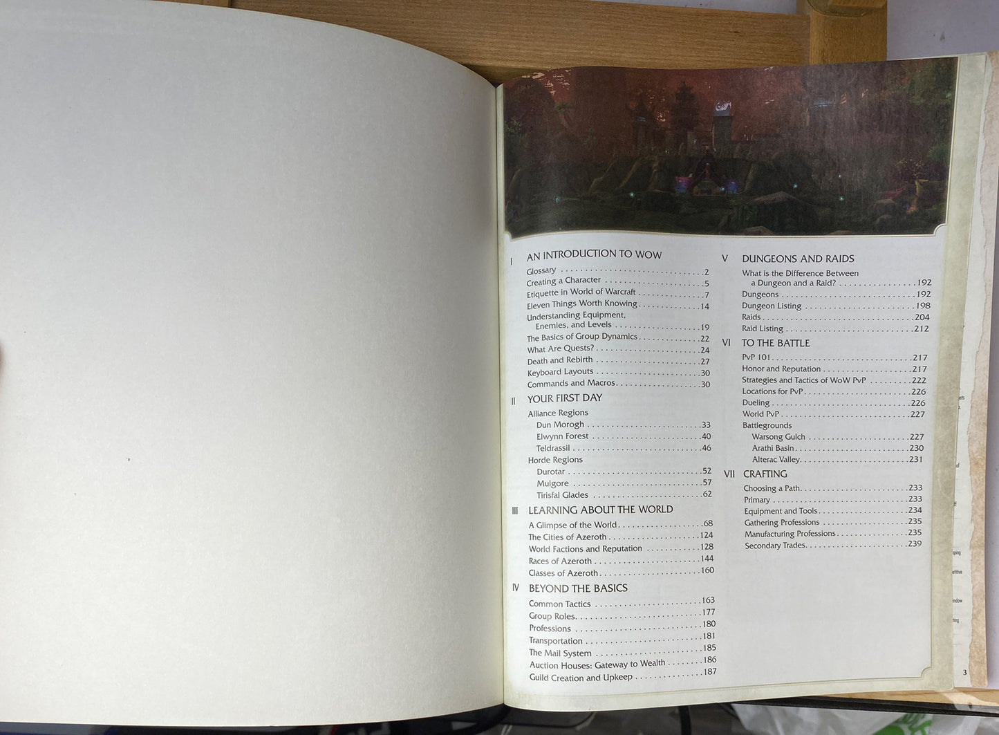 2078 World Of War Craft Beginner's Game Guide Book In Good Condition