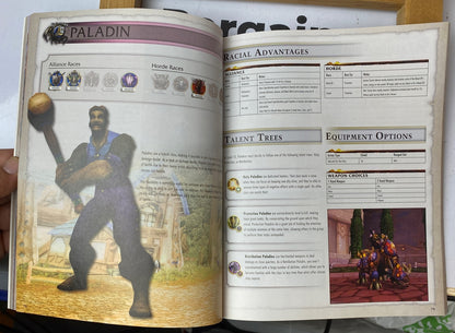2077 World Of War Craft Beginner's Game Guide Book In Good Condition