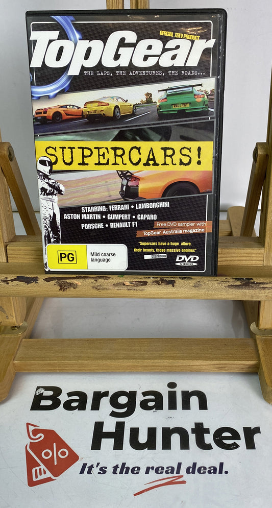 2896 Top Gear Supercars ! DVD In Good Condition