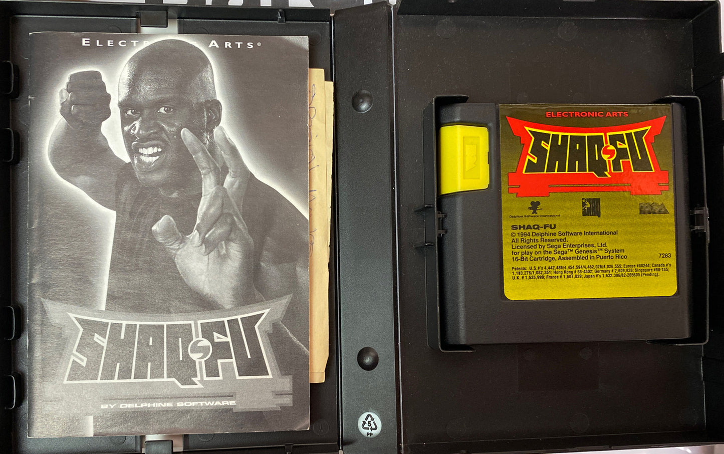 2864 Sega GENESIS SHAQ-FU Enforcer Of Justice PAL In Good Condition