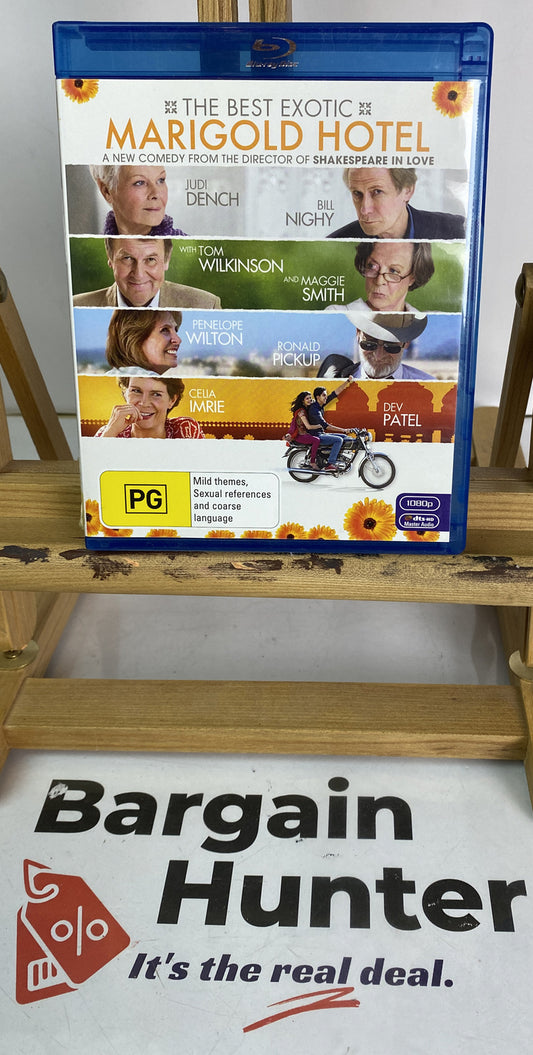 2693 The Best Exotic Marigold Hotel Not Factory Sealed Blu-Ray In VGC
