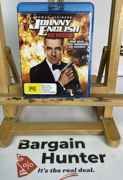 2692 Johnny English Reborn Not Factory Sealed Blu-Ray In VGC