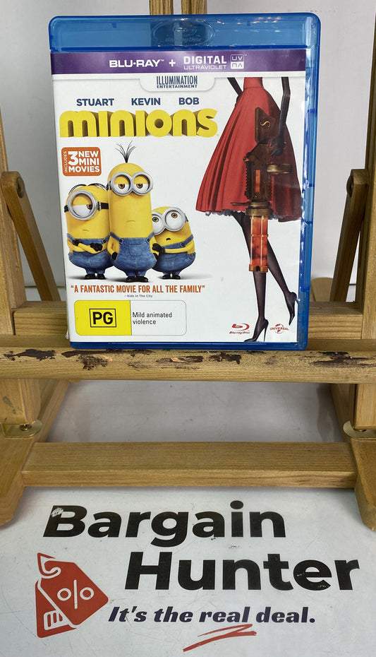2653 Minions Not Factory Sealed Blu-Ray In VGC