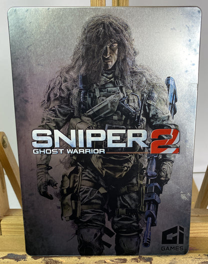 2635 Ghost Warrior Sniper 2 Steel Case Limited Edition PAL Xbox 360 Complete