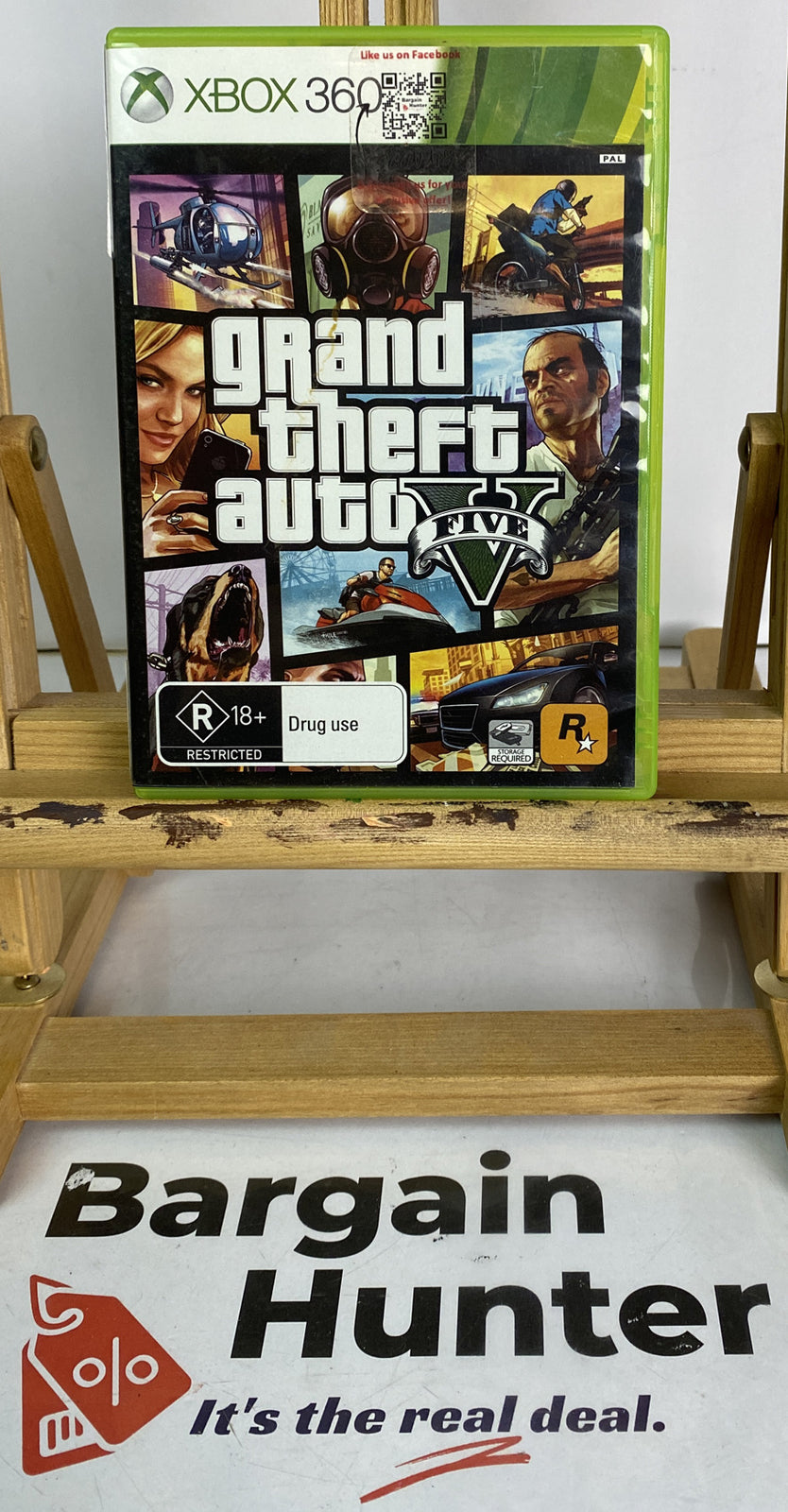 2634 Grand Theft Auto V Five PAL Xbox 360 Complete