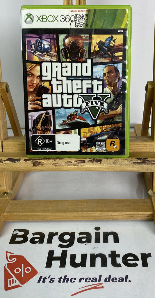 2634 Grand Theft Auto V Five PAL Xbox 360 Complete