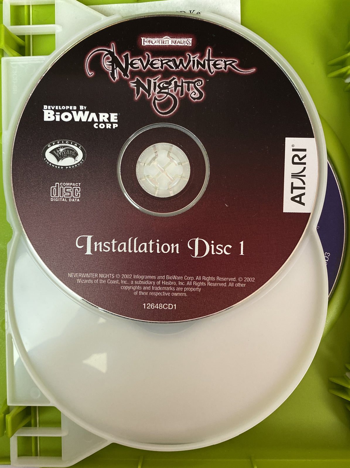 1754 Never Winter Nights For PC Game In Good Condition