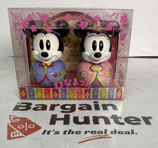 2832 TOKYO DISNEY Resort Mickey Minnie Hina Dolls 2012 In Good Condition