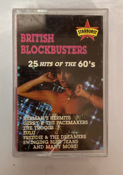 2768 British Blockbusters 25 Hits Of The 60's Cassette Tape In Good Condition