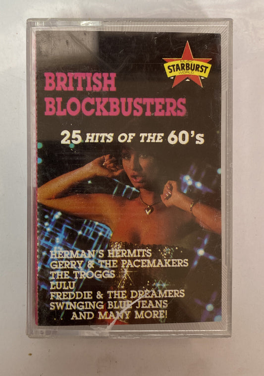 2768 British Blockbusters 25 Hits Of The 60's Cassette Tape In Good Condition