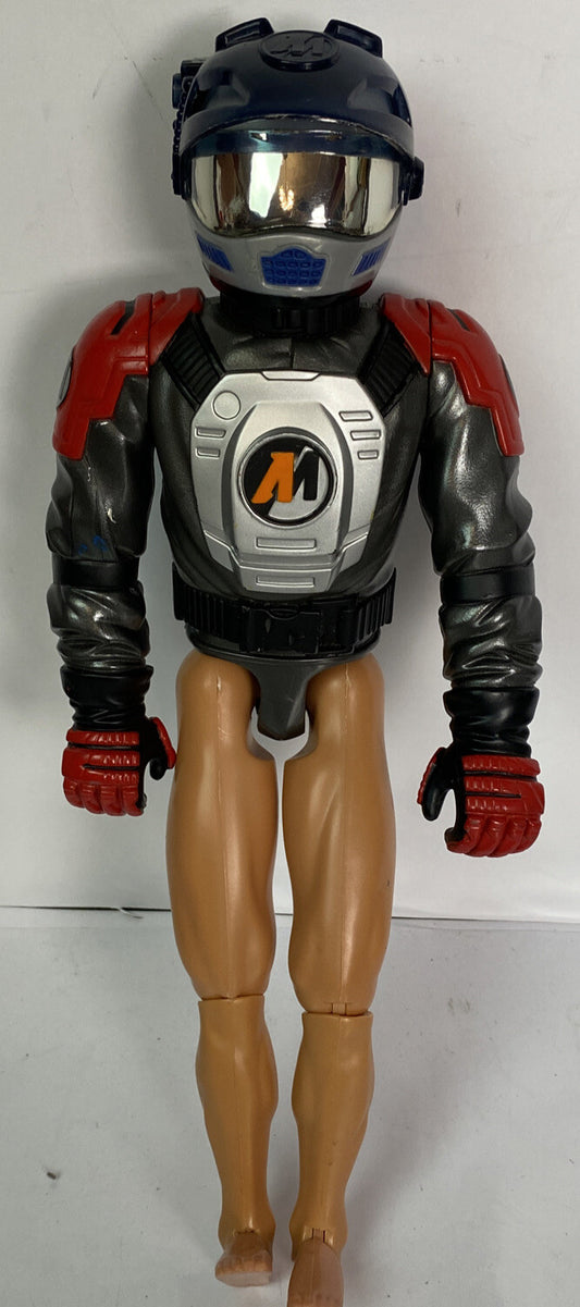 2670 Vintage Action Man Motor Bike Gear 1999 Moveable 30cm Figure In VGC