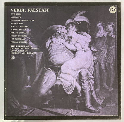 Verdi Falstaff The Philharmonic Orchestra And Chorus Record Set In VGC 3070