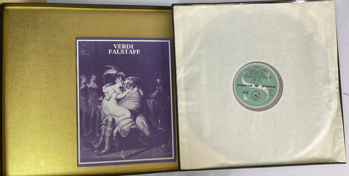 Verdi Falstaff The Philharmonic Orchestra And Chorus Record Set In VGC 3070