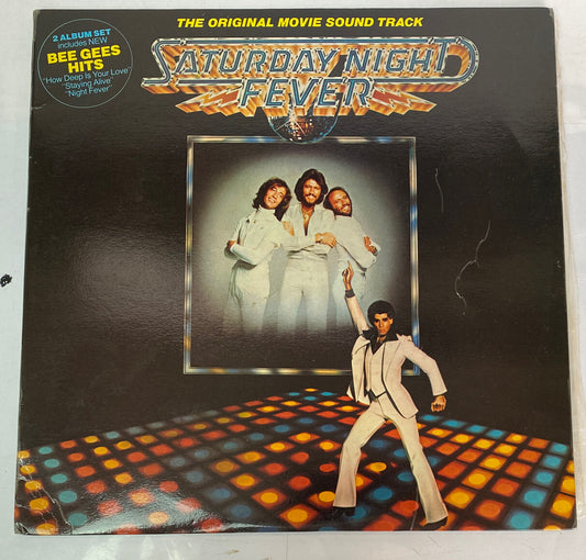 Saturday Night Fever The Original Movie Soundtrack Vinyl Record In VGC 2997