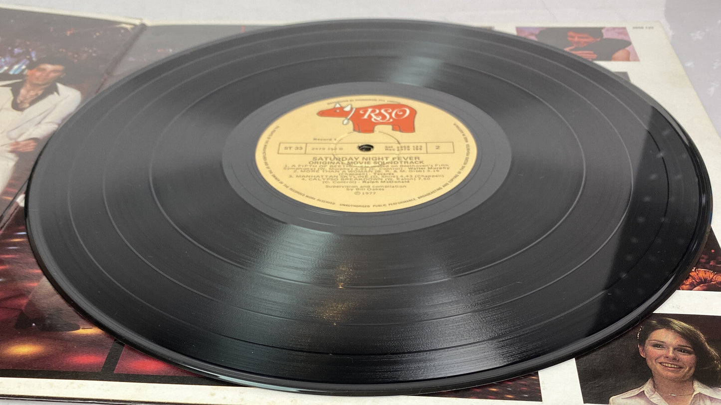 Saturday Night Fever The Original Movie Soundtrack Vinyl Record In VGC 2997
