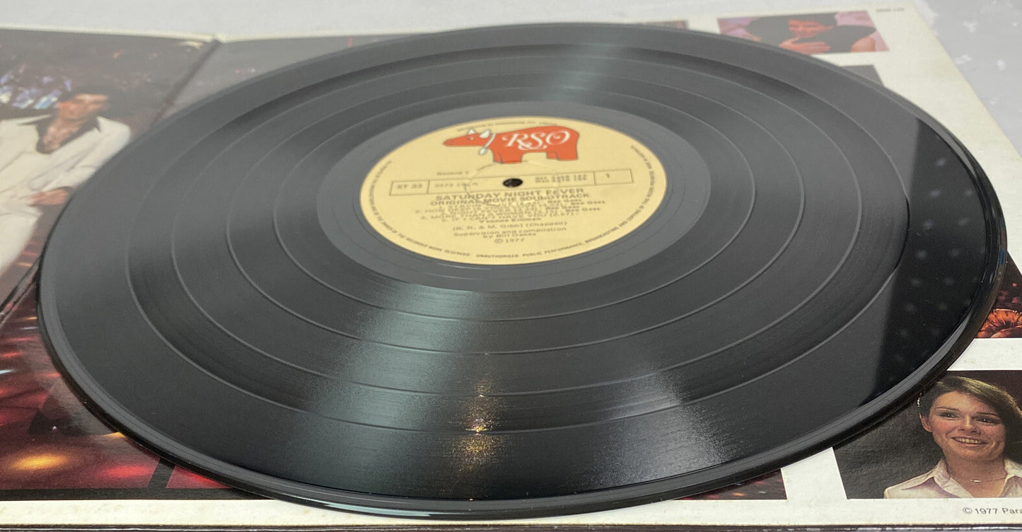 Saturday Night Fever The Original Movie Soundtrack Vinyl Record In VGC 2997