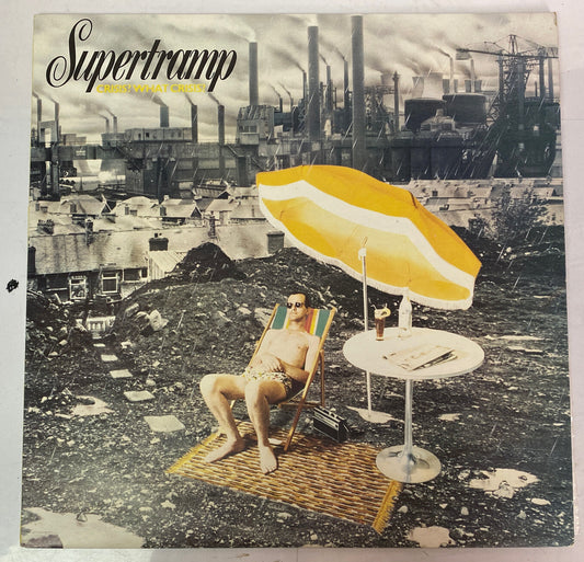 Supertramp Crisis ? What Crisis ? 1975 Vintage Vinyl Record In VGC 3016