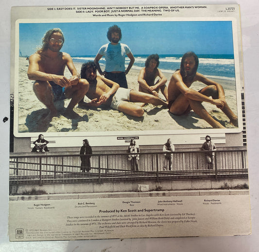 Supertramp Crisis ? What Crisis ? 1975 Vintage Vinyl Record In VGC 3016