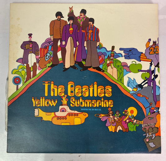 The Beatles Yellow Submarine Vintage Vinyl Record In VGC 3006