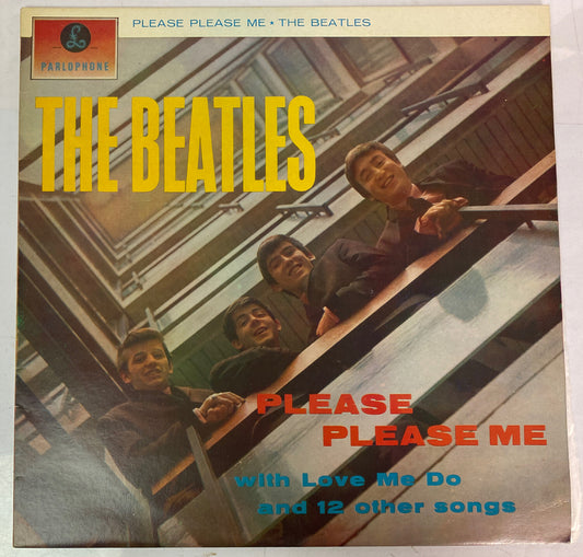 The Beatles Please Please Me 1976 Vintage Vinyl Record In VGC 3065