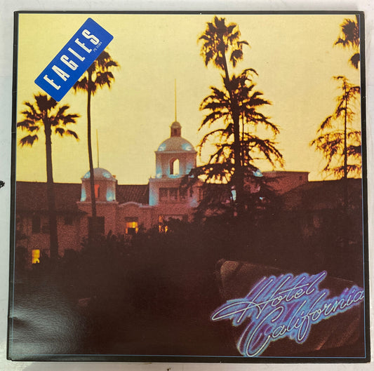 Eagles Hotel California 1976 with poster Vintage Vinyl Record In VGC 2969