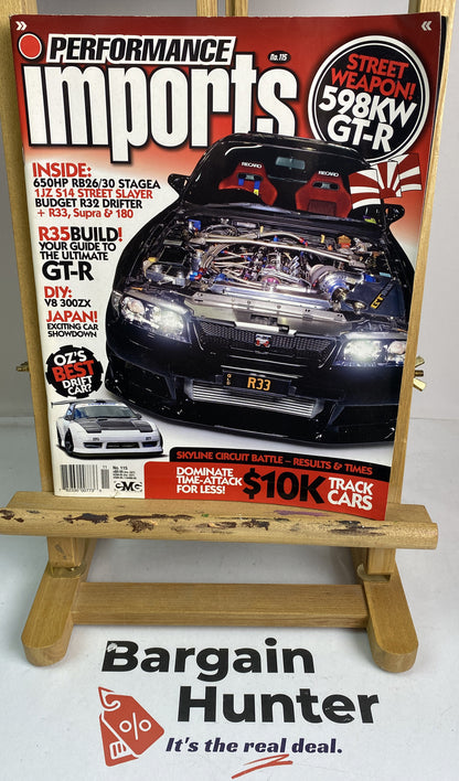 Performance Imports No. 115 In OK Condition Magazine