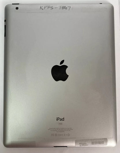 Apple iPad 2 16GB Wi-Fi 9.7" Black A1395 For Parts Not Working