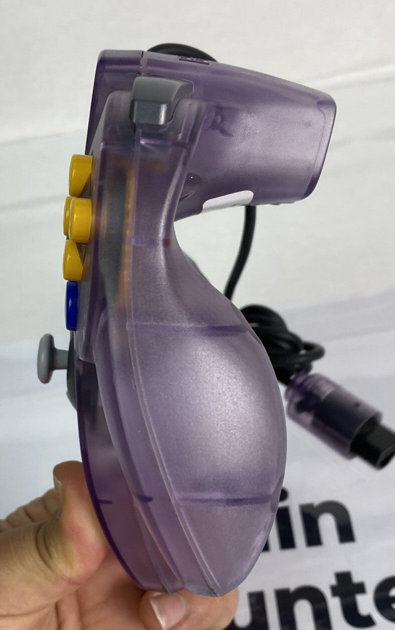Genuine Nintendo N64 Clear Purple Controller In Good Condition 2522