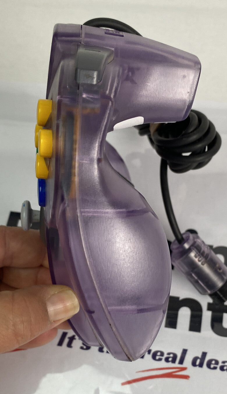 Genuine Nintendo N64 Clear Purple Controller In Good Condition 2517