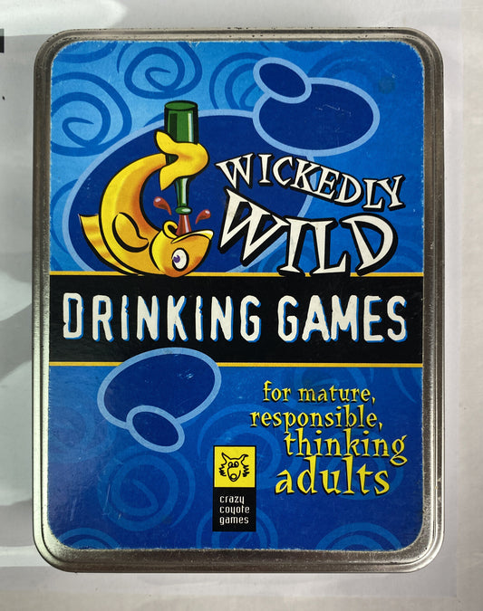 Wickedly Wild Cards Drinking Games For Mature, Responsible Thinking Adults 2811