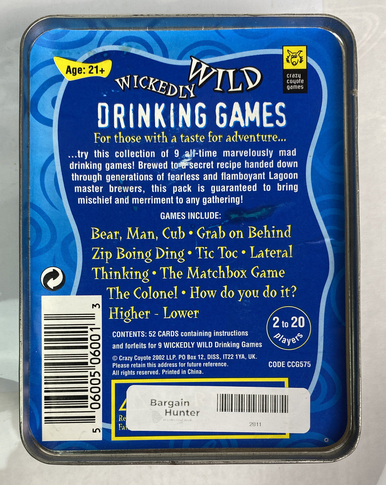 Wickedly Wild Cards Drinking Games For Mature, Responsible Thinking Adults 2811