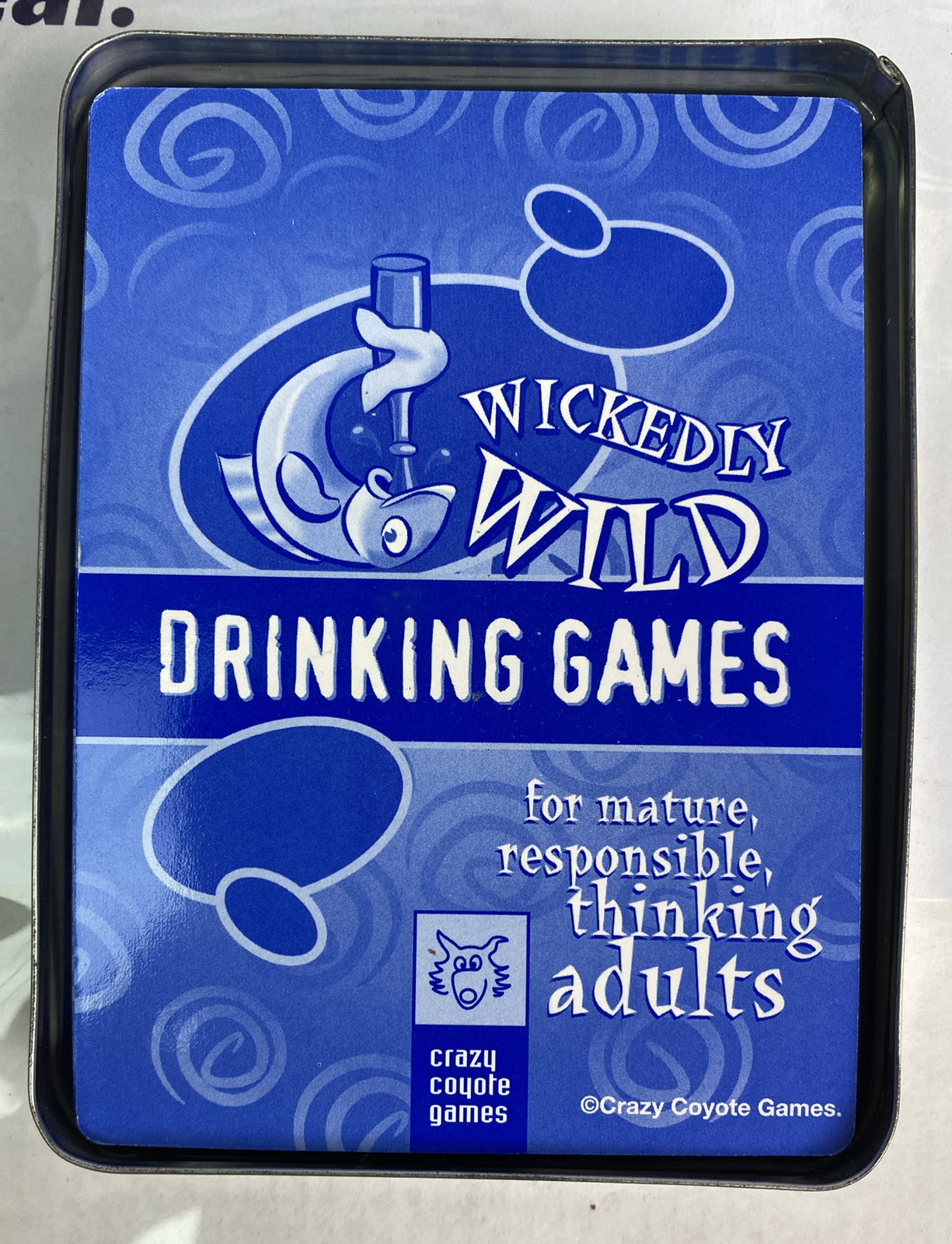 Wickedly Wild Cards Drinking Games For Mature, Responsible Thinking Adults 2811