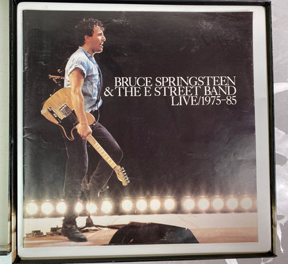BRUCE SPRINGSTEEN & THE E STREET BAND LIVE 1975-85 CASSETTE TAPE BOX ONLY