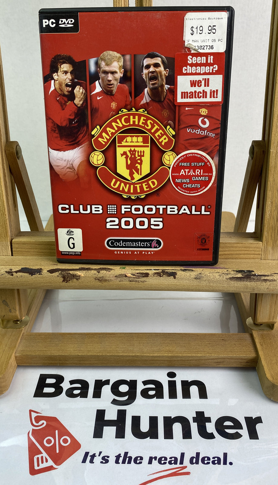 Manchester United Club Football 2005 PC Complete In Good Condition 2688