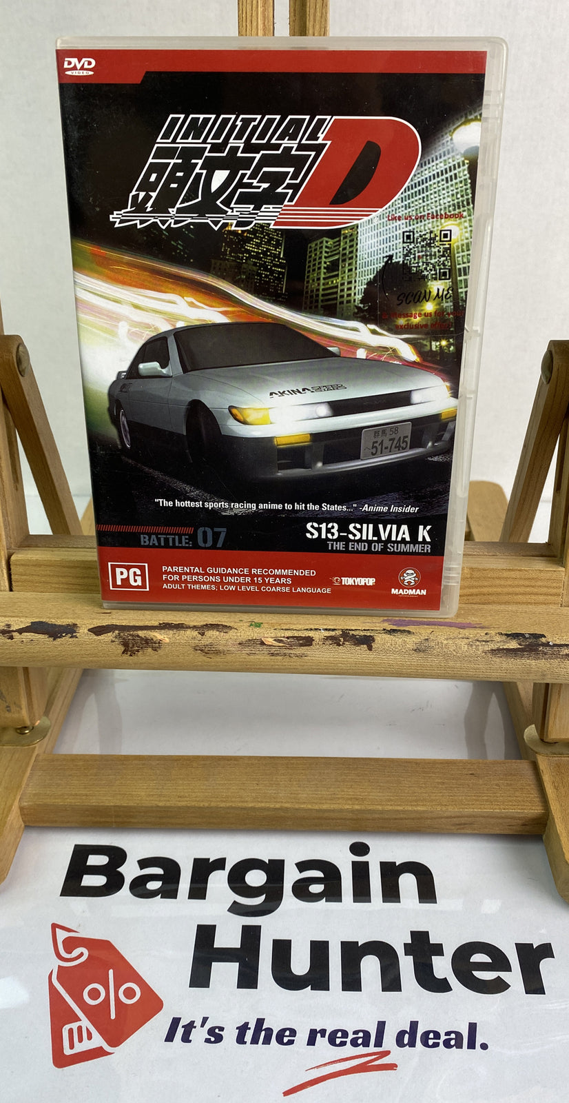Initial D Battle :07 DVD In Good Condition 2843