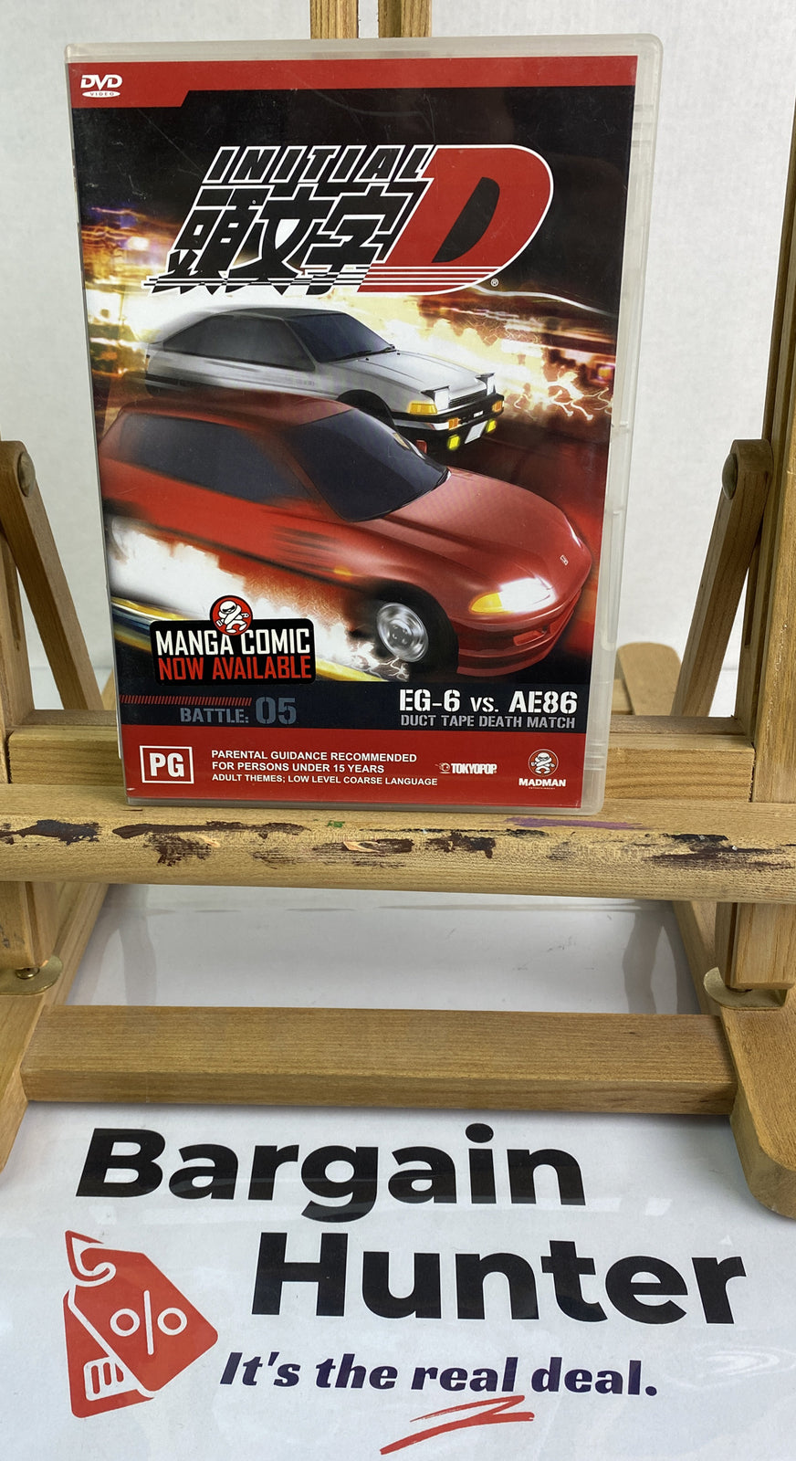 Initial D Battle :05 DVD In Good Condition 2890