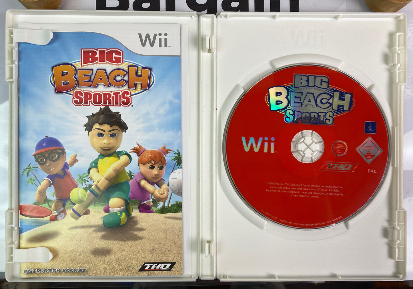 Big Beach Sports PAL Nintendo Wii Complete Game 2507