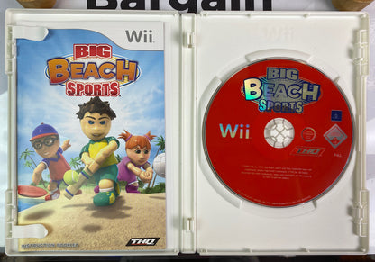Big Beach Sports PAL Nintendo Wii Complete Game 2507
