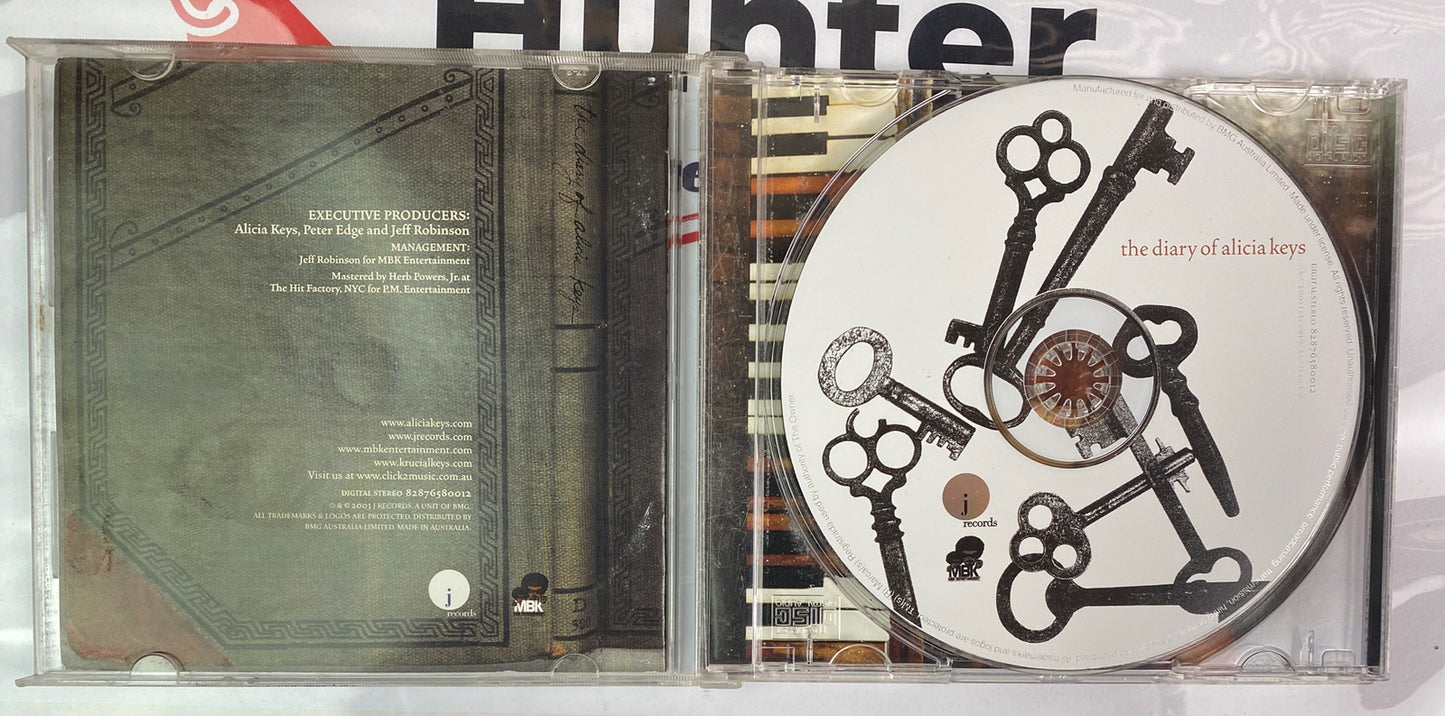 The Diary Of Alicia Keys Music CD In Ok Condition 3084