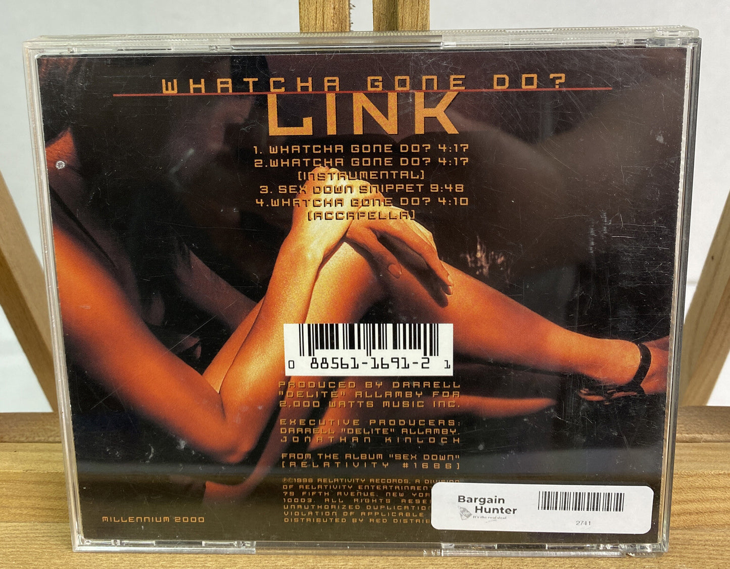 Link Whatcha Done Do ? Music CD In Ok Condition 2741