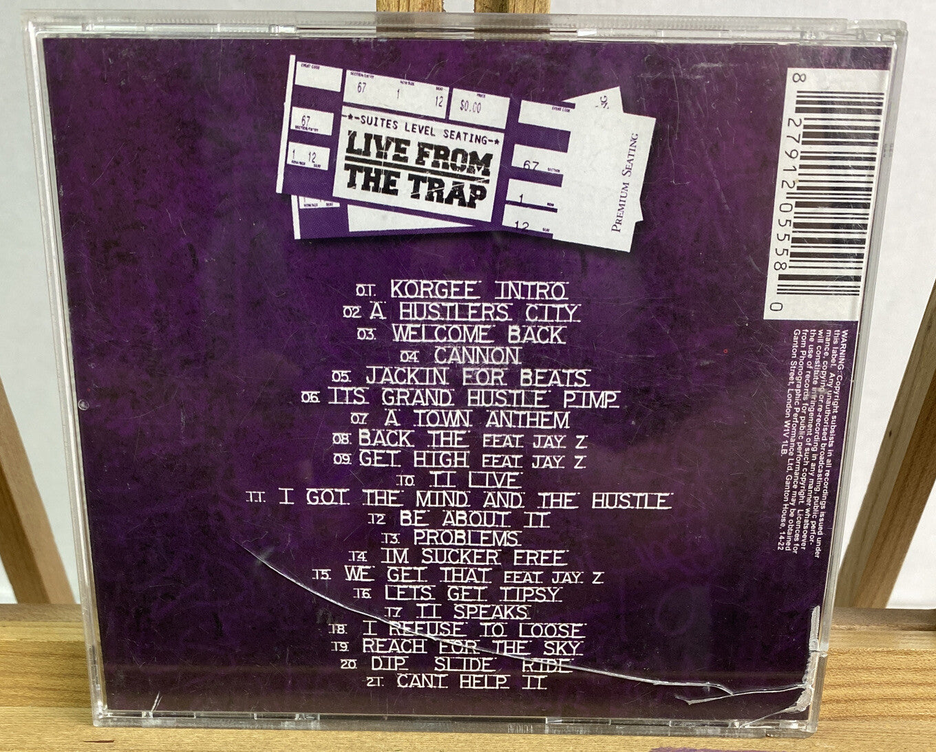 Korgee Presents Ti Live From The Trap Music CD In Ok Condition